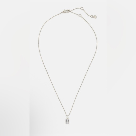 KATE SPADE NEW YORK Cubic zirconia & Faux Pearl Pendant Necklace - Picture 4 of 6
